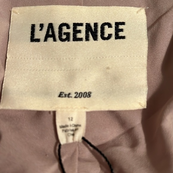 Lagence Kenzie Double Breasted Blazer in Light Mocha. Size 12. NWT - Picture 4 of 7